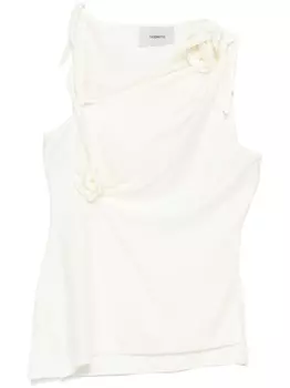 Coperni топ асимметричного кроя, белый