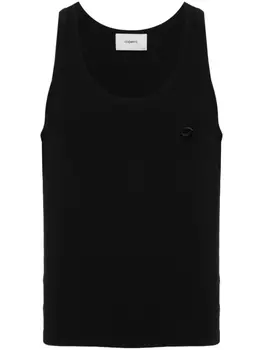 Coperni топ с логотипом, черный