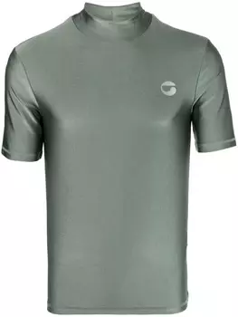 Coperni топ с высоким воротником, зеленый