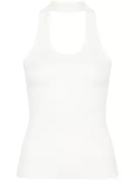 Coperni топ в рубчик, белый