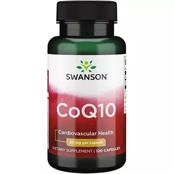 CoQ10 30 мг 120 капсул Swanson