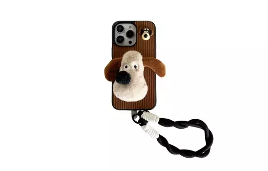 Corbellati Чехол для телефона, Brown head dog