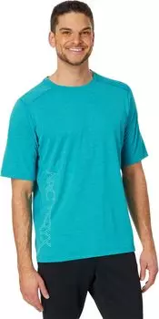 Cormac Downword с коротким рукавом Arc'teryx, цвет Dark Blue Tetra Heather