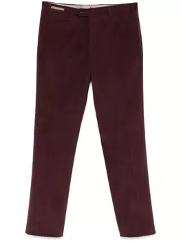 Corneliani бархатные брюки, красный