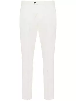 Corneliani брюки со складками, белый