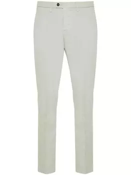 Corneliani брюки со складками, серый