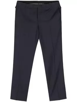 Corneliani брюки в клетку, синий