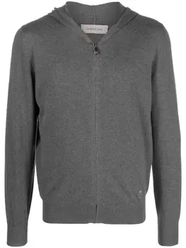 Corneliani худи на молнии, серый