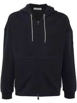 Corneliani худи на молнии, синий