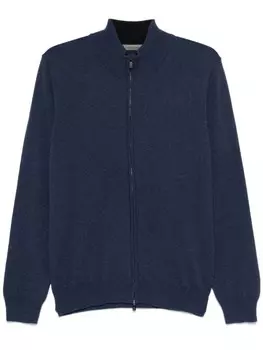 Corneliani кардиган на молнии, синий