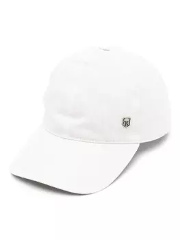 Corneliani кепка с логотипом, серый