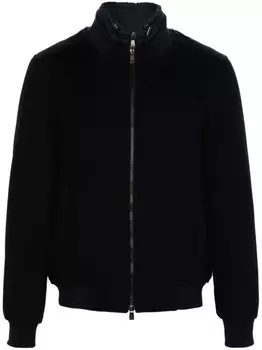 Corneliani куртка с капюшоном, синий