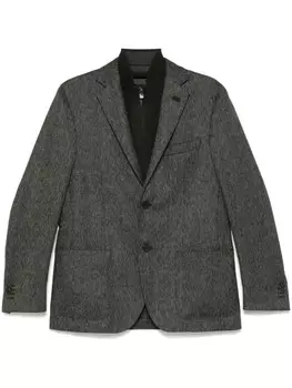 Corneliani многослойный пиджак, зеленый