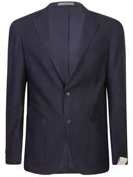 Corneliani однобортный блейзер, синий
