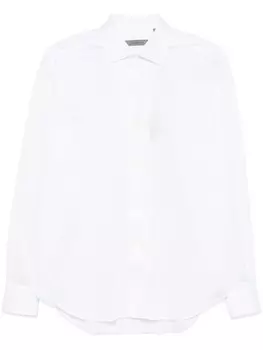Corneliani рубашка из джерси, белый