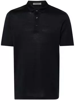 Corneliani рубашка поло из джерси, синий