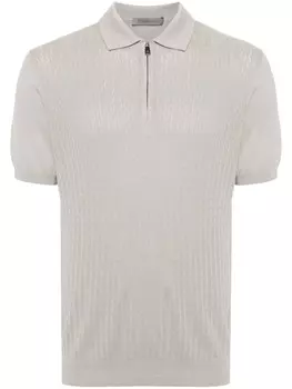 Corneliani рубашка поло, нейтральный цвет
