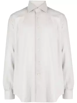 Corneliani рубашка с длинными рукавами, синий