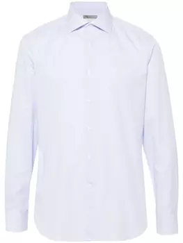 Corneliani рубашка в полоску, синий