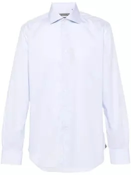 Corneliani рубашка в полоску, синий