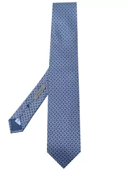 Corneliani шелковый галстук, синий