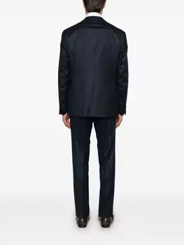 Corneliani шерстяной костюм, синий