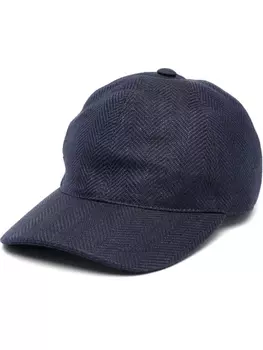 Corneliani шестипанельная бейсболка, синий