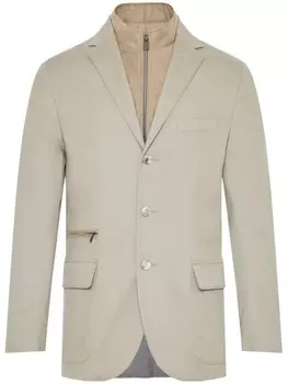 Corneliani техническая куртка, нейтральный цвет
