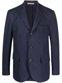 Corneliani трикотажный пиджак, синий