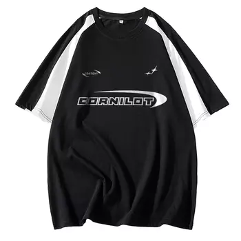 Cornilot Футболка унисекс, Черный (полосатый)