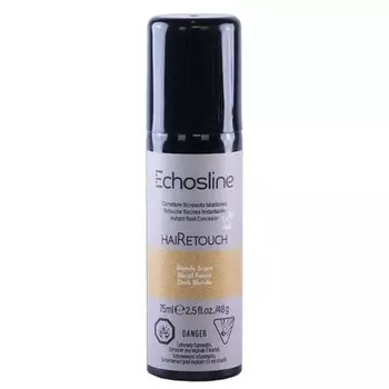 Corrado Hairetouch Retouch Spray Instant Regrowth Concealer Темно-русый 75 мл Echosline Vegan