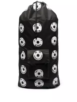 Corso Como большой рюкзак с принтом, черный