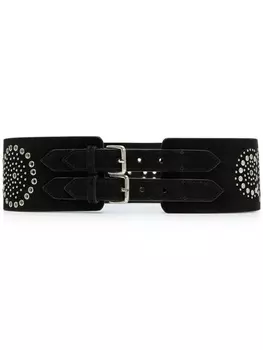 Corso Como ремень с заклепками, черный