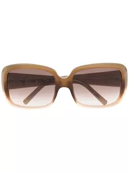 Corso Como солнцезащитные очки Gea в прямоугольной оправе, нейтральный цвет