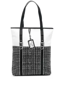 Corso Como сумка на плечо с геометричным принтом, черный