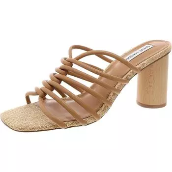 Cortes женские сандалии с квадратным носком и ремешками Steve Madden, цвет tan