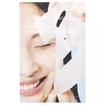 CosRx Triple Hyaluronic Water Wave Beauty Тканевая маска, 1 лист, 0,67 жидкой унции (20 мл)