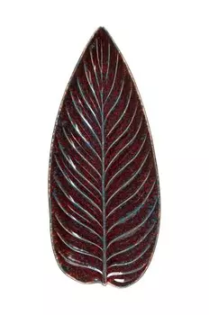 Costa Nova Тарелка сервировочная Riviera Strelizia 40 см, гранатовый