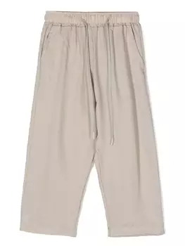 Costumein прямые брюки с кулиской, нейтральный цвет