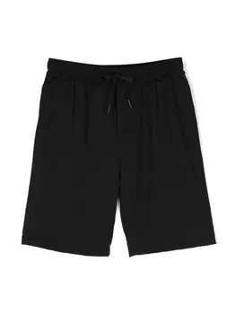 Costumein шорты из вирджинской шерсти с кулиской, черный