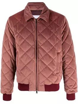 Costumein стеганый бомбер, розовый