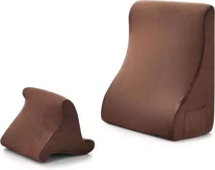 COSTWAY Набор подушек на танкетке с подставкой для планшета, съемный чехол, эргономичный