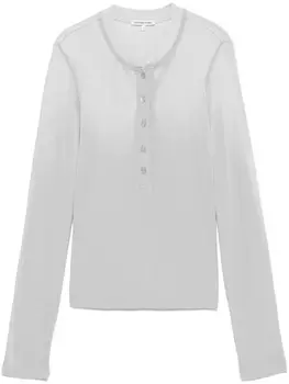 Cotton Citizen футболка хенли Verona, серый