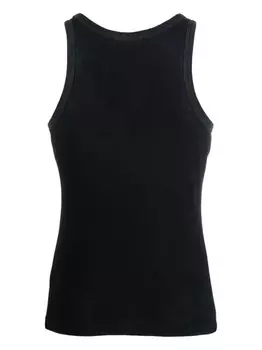 Cotton Citizen облегающий топ без рукавов, черный