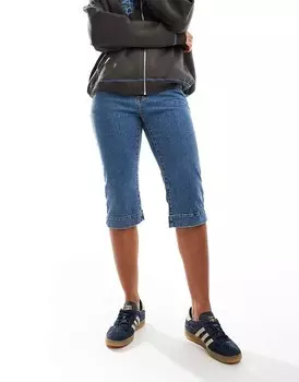 Cotton:On Джинсовые капри Cotton On синего цвета