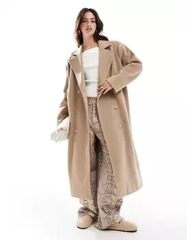 Cotton:On коричневое пальто Harrison