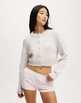 Cotton:On персиковые трикотажные шорты в розовую полоску Фрэнки