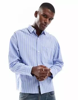 Cotton:On рубашка с длинными рукавами от Hampton в нежную синюю полоску