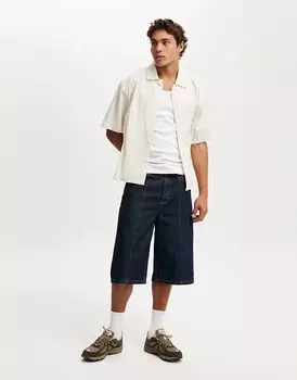 Cotton:On рубашка с короткими рукавами от On Ventura в полоску/принт