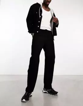 Cotton On – Широкие удобные черные джинсы Cotton:On